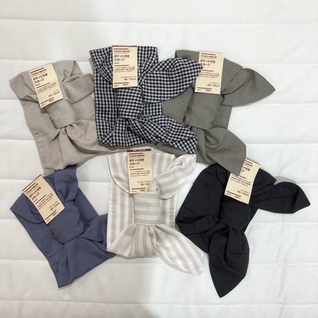 ルミネ池袋】 夏に大活躍！ポケット付きスカーフのご紹介｜ 無印良品